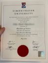 Where can I buy a Simon Fraser University Master's degree Certificate